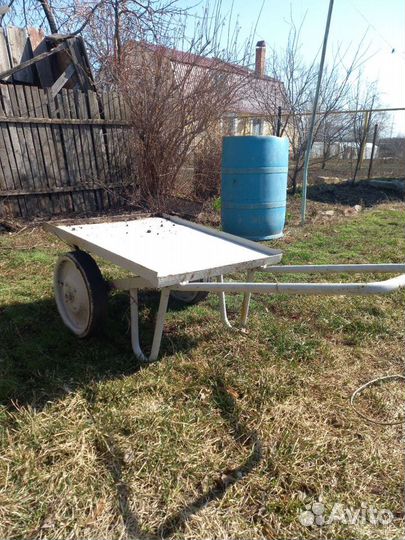 Тележка строительная б/у металлическая