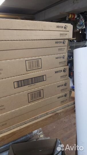 Тубы с чипами под тонер для Xerox d700, j75,c75