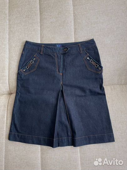 Джинсовая юбка Trussardi jeans