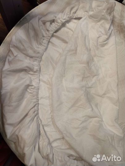 Простынь на резинке 75*75 круглая