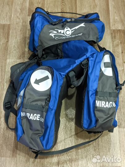 Велорюкзак на багажник Мираж 60