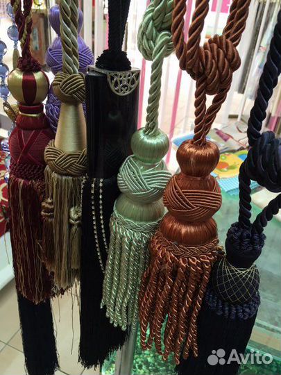 Кисти / подхваты / бусы / шнуры для штор