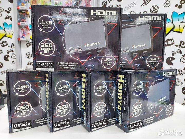 Hamy 4 hdmi 350игр NeW