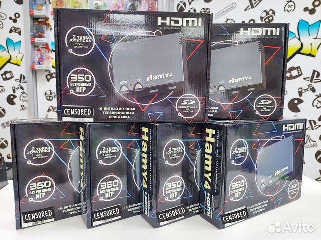 Hamy 4 hdmi 350игр NeW