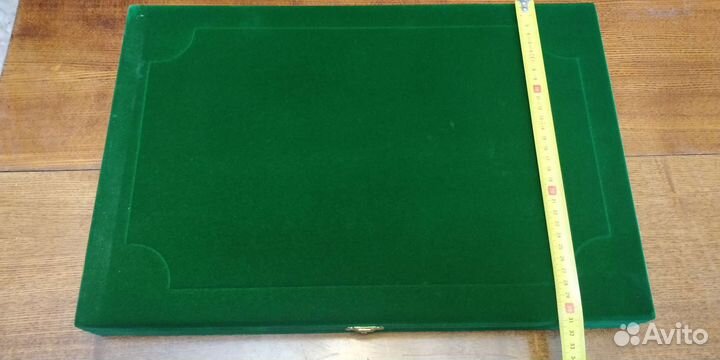 Футляр деревянный флокированый