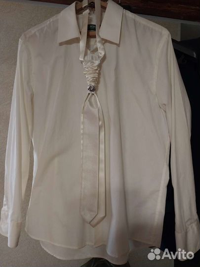 Рубашка, костюм,галстук