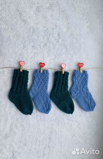 Носки вязаные ручная работа