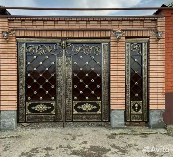 Ворота кованые и калитки