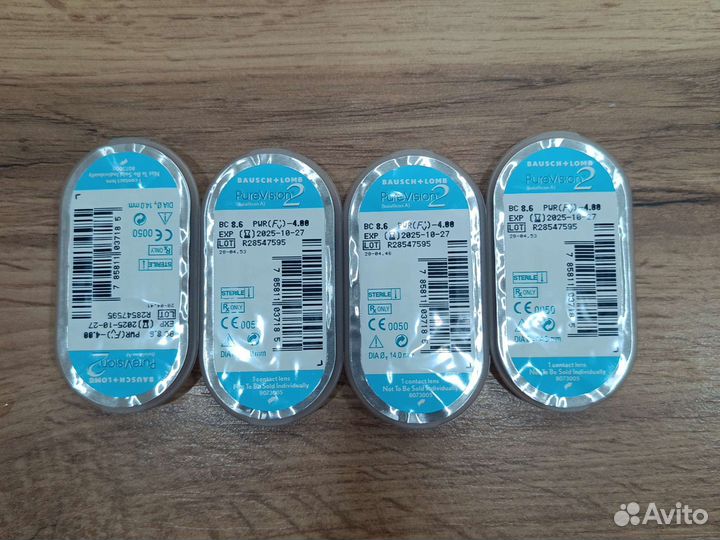 Линзы контактные