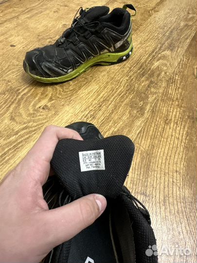 Кроссовки мужские salomon gore tex