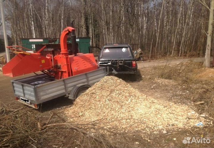 Аренда дробилки измельчителя веток в Нахабино
