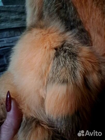 Шуба лиса 44-46р