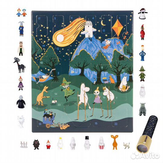 Moomin Адвент календарь Муми-Тролль