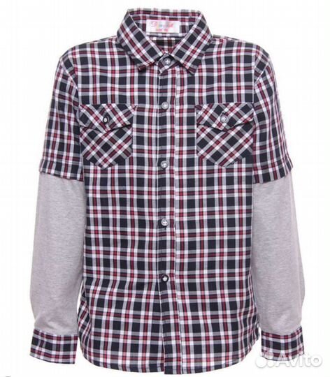 Рубашка на мальчика в школу