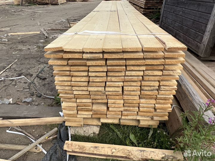 Доска сухая 1 сорт 25х150х6