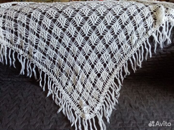 Вязаный платок