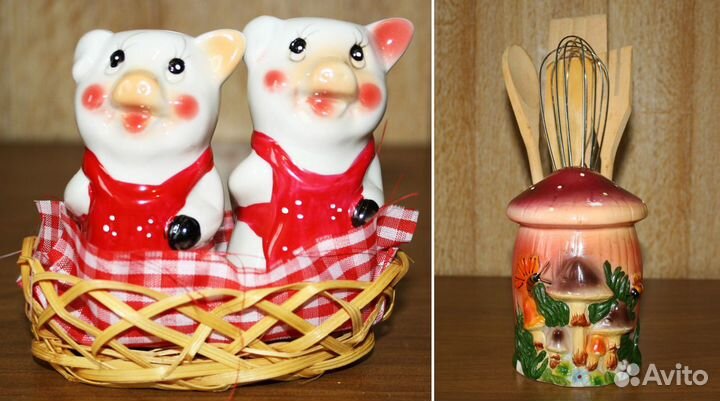 Набор для специй и набор кухонных принадлежностей