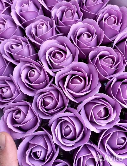 Цветы из мыла