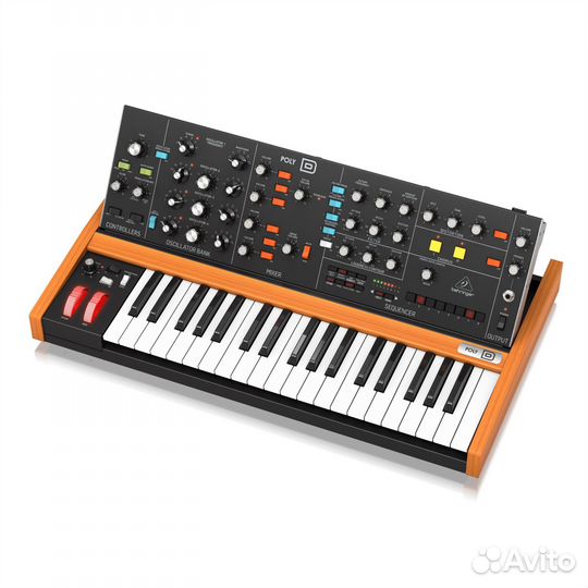 Behringer poly D, аналоговый 4-х голосный полифони