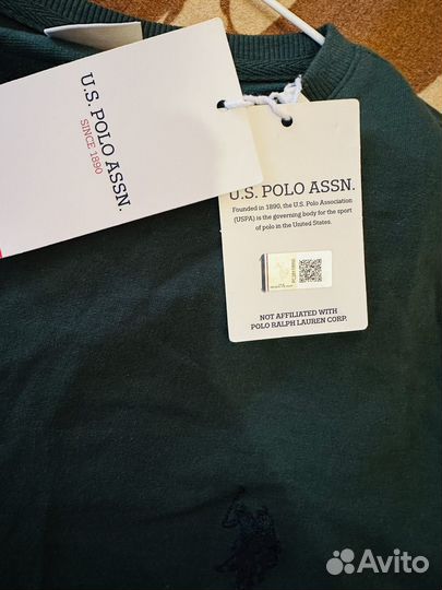 Новый оригинальный Свитшот U.S. polo assn