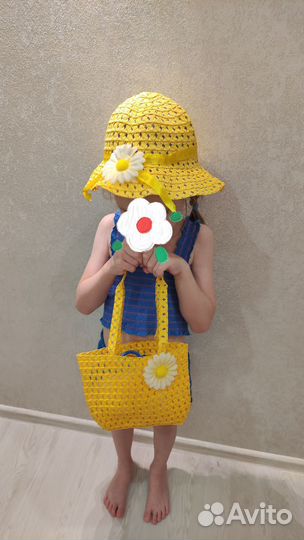 Шляпка и сумочка для девочки