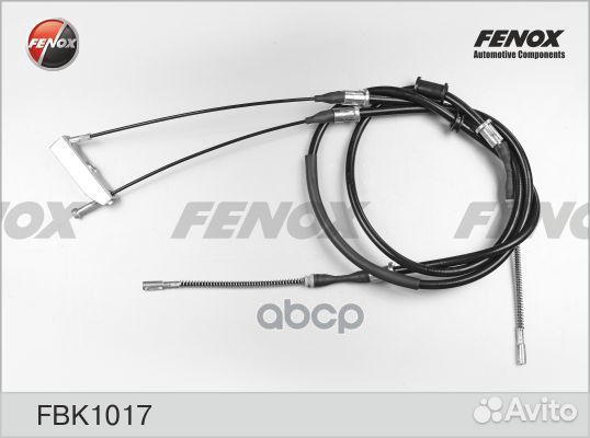 Трос стояночного тормоза fbk1017 fenox