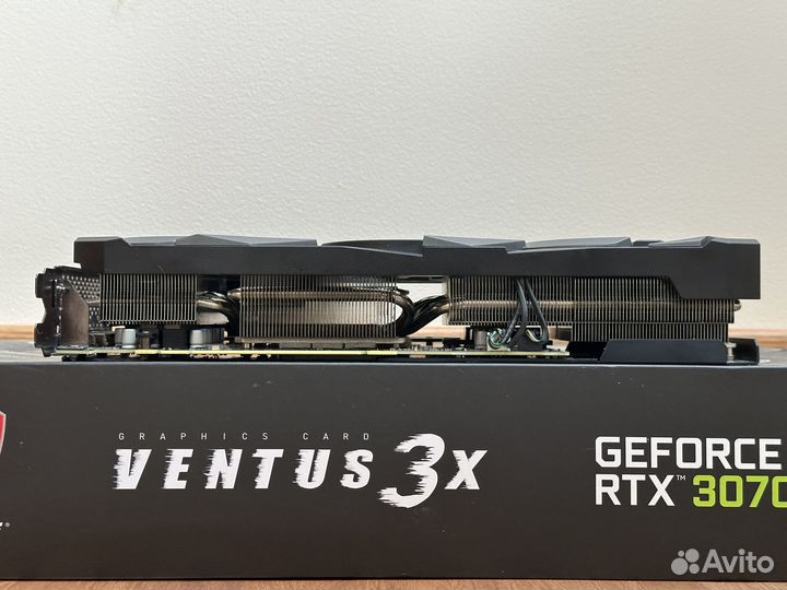 Видеокарта MSI GeForce RTX 3070 Ti ventus