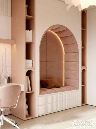 Мягкие стеновые панели в детскую