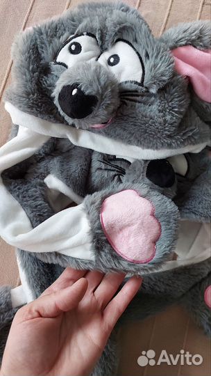 Шапка мышка карнавальная