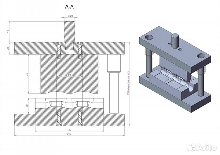 Проектирование, изготовление штампов