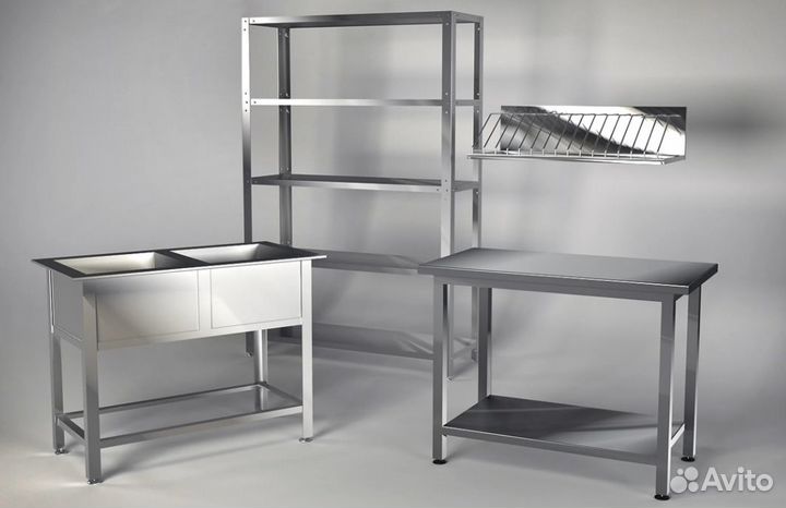 Оборудование для кафе, бара общепита из нержавейки