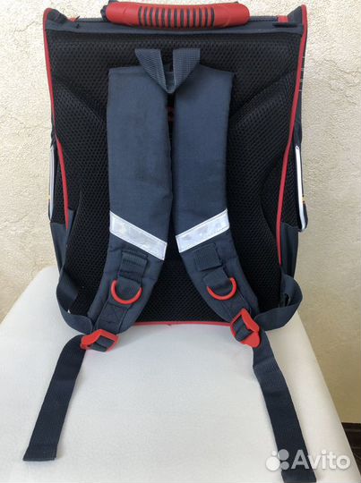 Ранец+пенал школьные Erhaft Тачки