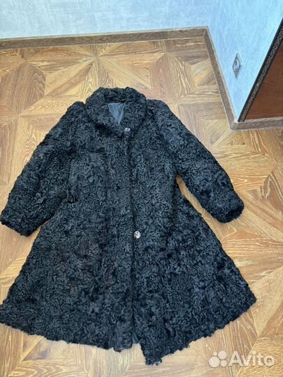 Шуба каракульча 48 50 52
