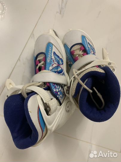 Коньки раздвижные 30,31,32,33