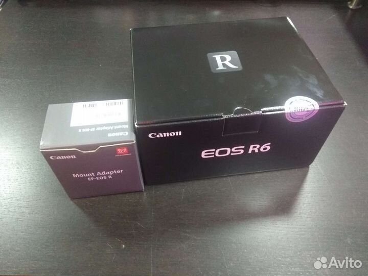 Canon EOS R6 +canon mount adapterEF-EOS R новый
