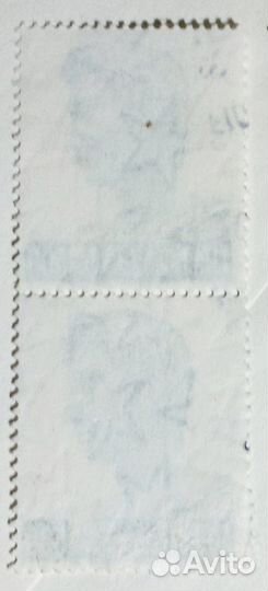 Марка гашёная, Италия, голова Св. Георгия