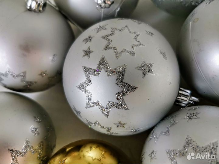 Ёлочные шары новогодние Набор 26 штук, за все