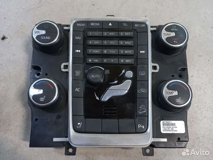 Блок управления климатом Volvo XC70 2 поколение