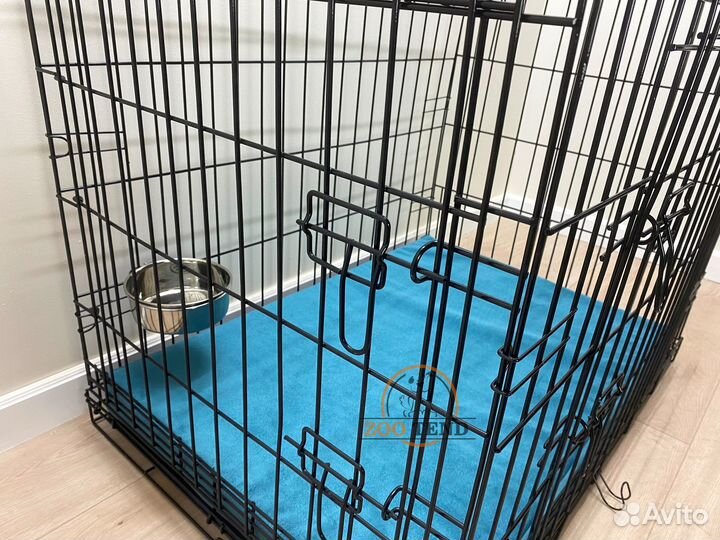Клетка для собак №4 (93х65х70 см) с поддоном