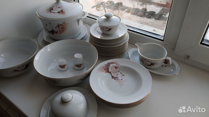 Сервиз столовый Jlmenau гдр