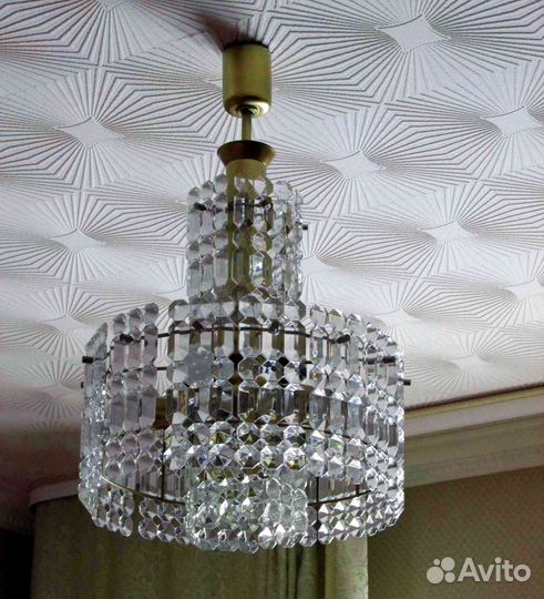 Хрустальные подвески для люстры СССР