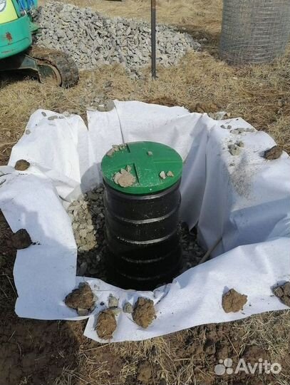 Установка канализации септик под ключ