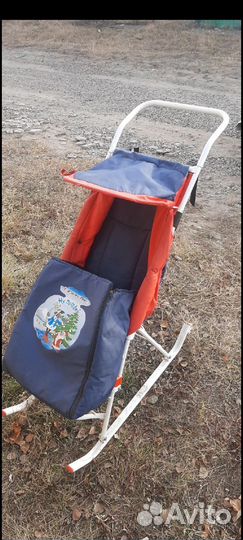 Коляска санки