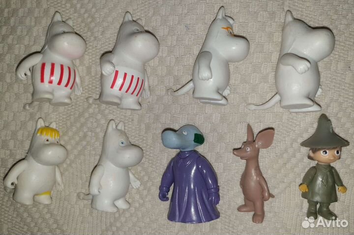 Фигурки муми-троллей, разные серии (Moomin/Muumi)