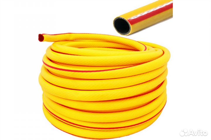 Шланг поливочный армированный 3-слойный 1/2