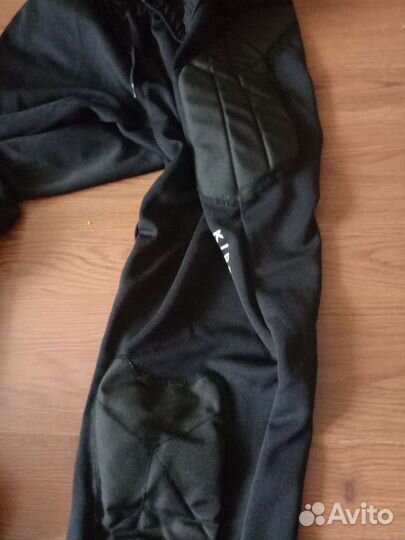 Вратарские футбольные штаны + щитки