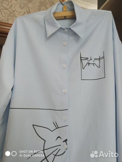 Рубашка школьная 146 девочки