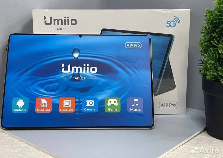Игровой планшет Umiio A19pro 8 ядер 6/128