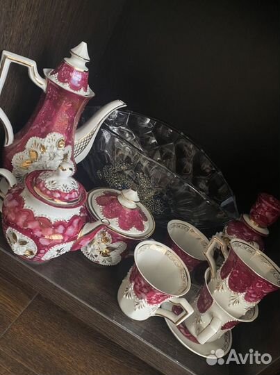 Фарфоровый сервиз с позолотой ставрополь