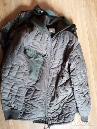 Куртка парка Бундесвер флектарн с подстежкой